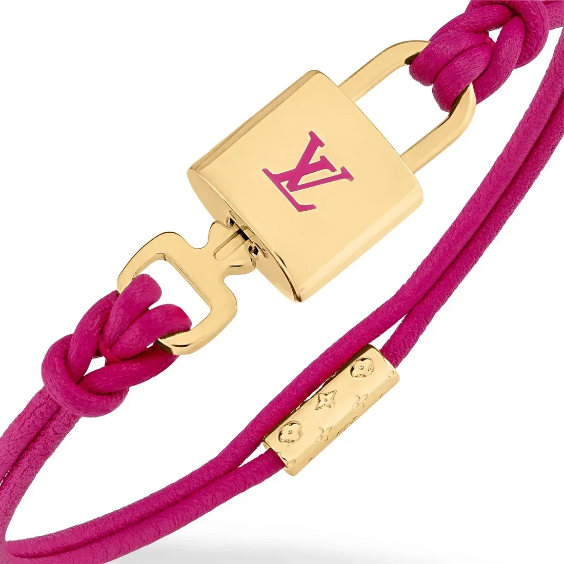 Louis Vuitton Браслет Padlock Violet Fuchsia - фото 4