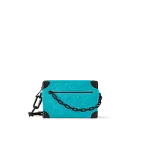 Louis Vuitton Сумка Mini Soft Trunk Turquoise - фото 1