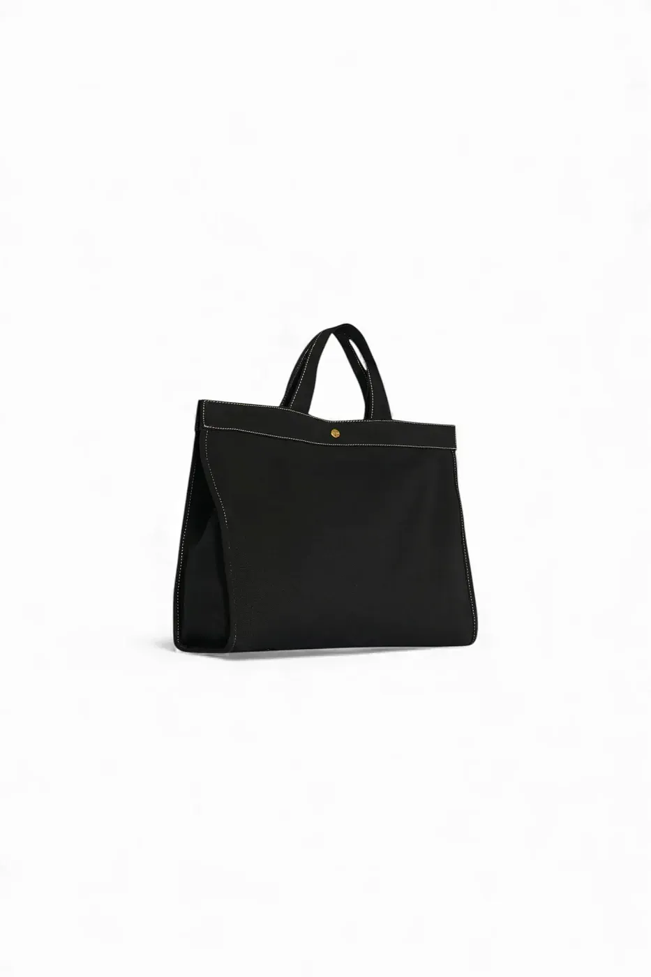 The Row Сумка Sisal Shopper Black из хлопка - фото 2