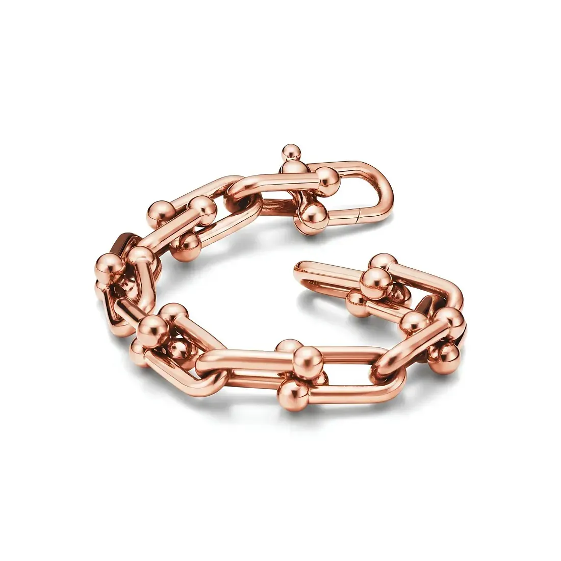 Tiffany & Co. Браслет Large link bracelet in rose gold - фото 3