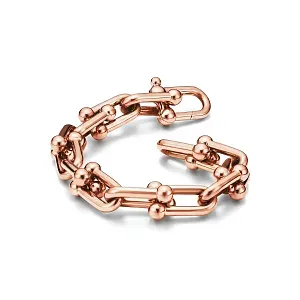 Tiffany & Co. Браслет Large link bracelet in rose gold - фото 3