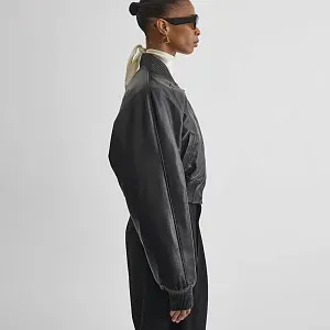 Phoebe Philo Укороченный бомбер - фото 5
