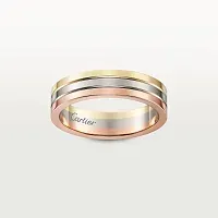 Cartier Обручальное кольцо Vendome Louis Yellow/White/Rose Gold - фото 1