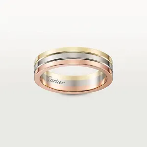 Cartier Обручальное кольцо Vendome Louis Yellow/White/Rose Gold - фото 1