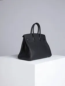 Hermès Сумка Birkin 35 Black Togo Gold Hardware - фото 8