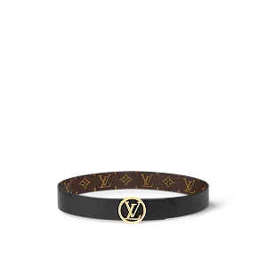 Louis Vuitton Двухсторонний ремень Circle 35 мм - фото 1