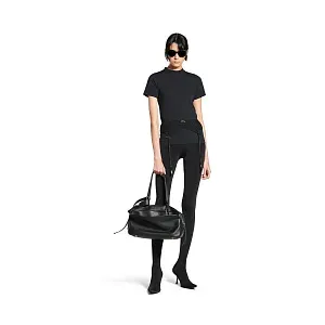 Balenciaga Сумка Carrie Bowling среднего формата - фото 7