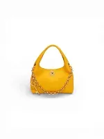 Schiaparelli Сумка Mini Souffle Jaune - фото 1