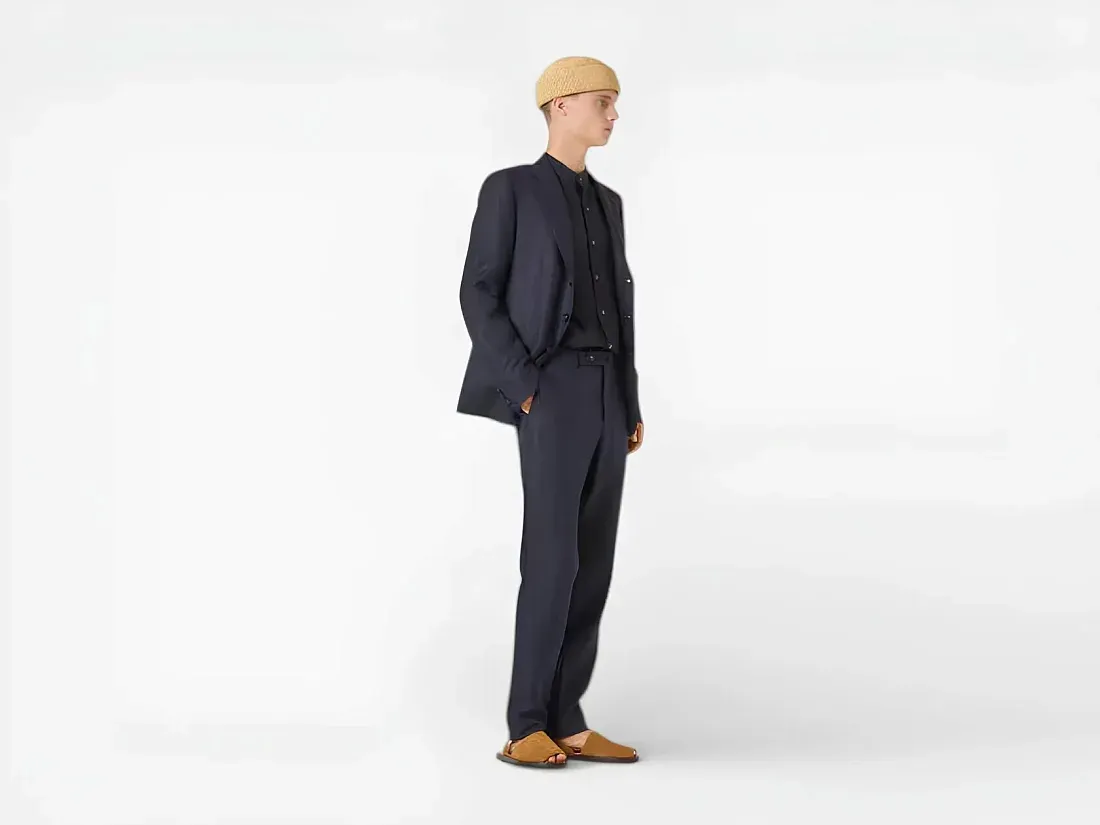 Loro Piana Блейзер Torino Ripe Blueberry - фото 4
