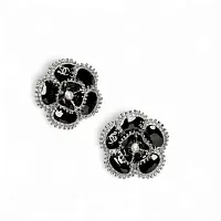 Chanel Серьги-клипсы Black - фото 1