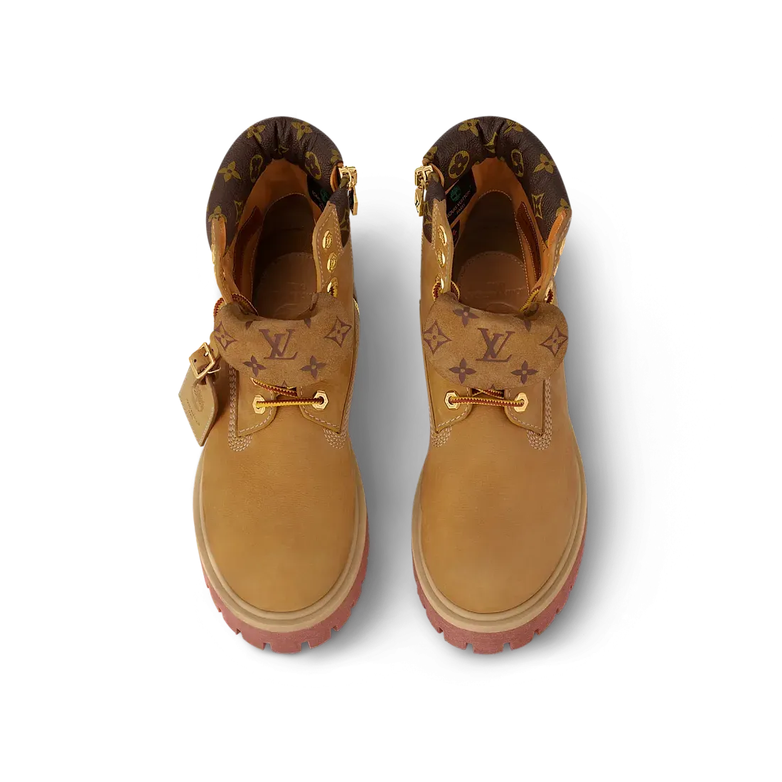 Louis Vuitton Ботинки LV x Timberland Beige - фото 3