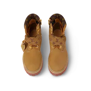 Louis Vuitton Ботинки LV x Timberland Beige - фото 3