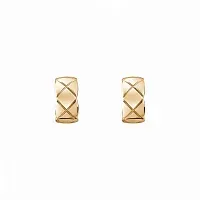 Chanel Серьги Coco Crush Beige - фото 1