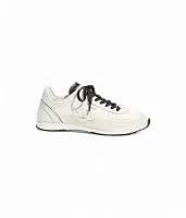 Chanel Кожаные кроссовки White/Black - фото 1