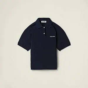 Miu Miu Футболка - поло Navy - фото 1