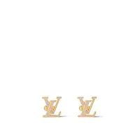 Louis Vuitton Серьги Iconic Enamel Marron Clair - фото 1
