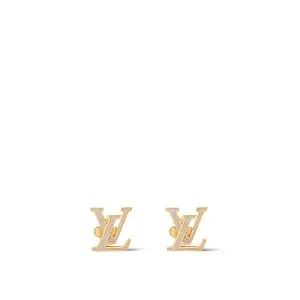 Louis Vuitton Серьги Iconic Enamel Marron Clair - фото 1