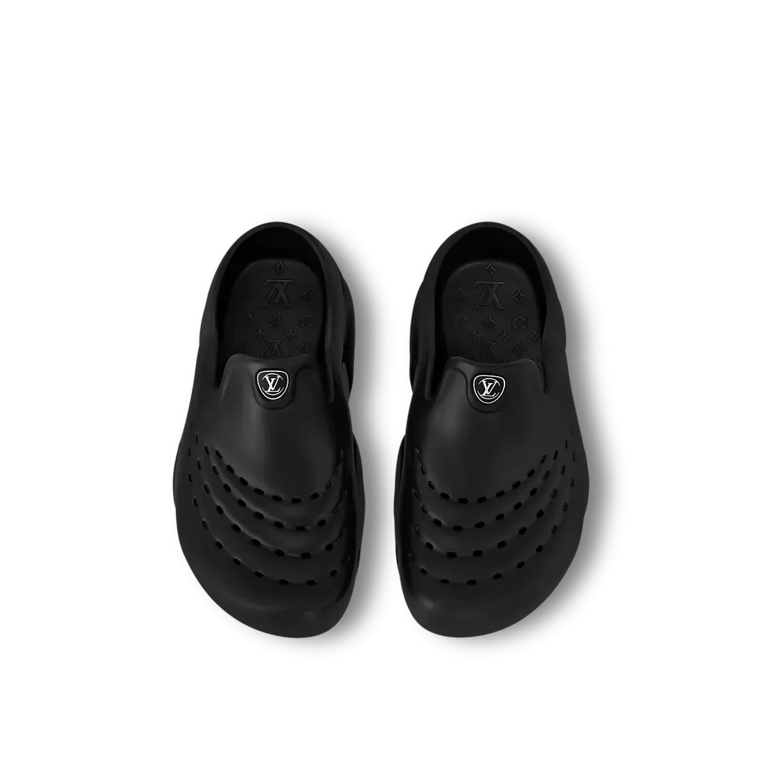 Louis Vuitton Клоги LV Shark Black - фото 2