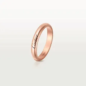Cartier Обручальное кольцо C de Men 3 мм Rose Gold - фото 1