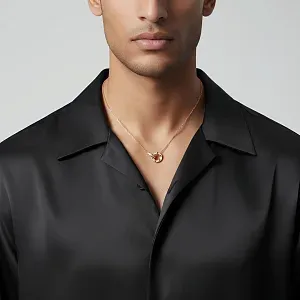 Cartier Кулон Love, paved Men Rose Gold - фото 2