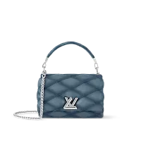 Louis Vuitton Сумка GO-14 PM Bleu Denim - фото 1