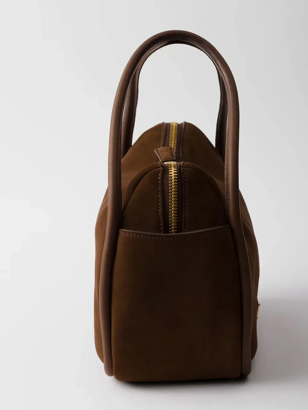 Prada Сумка из замшевой телячьей кожи - фото 4