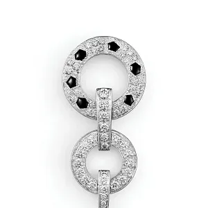 Cartier Серьги Panthere de earrings, paved - фото 3