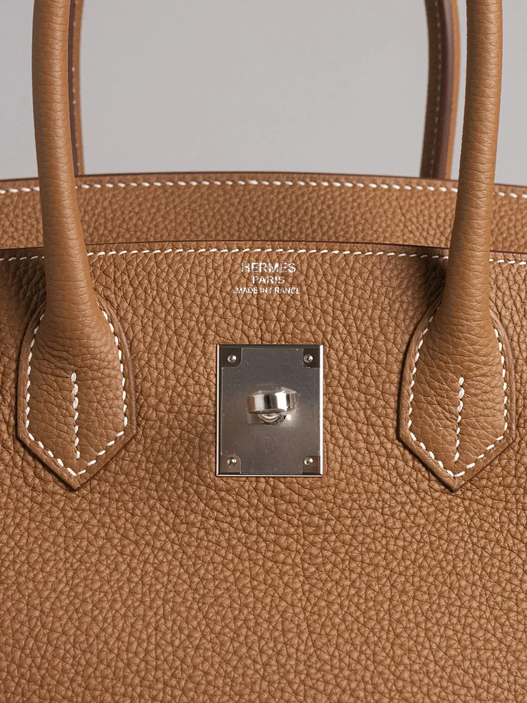 Hermès Cумка Birkin 30 Gold Togo Palladium Hardware - фото 3