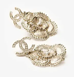 Chanel Серьги-подвески - фото 2