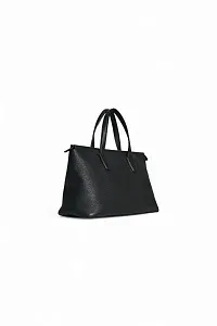 The Row Сумка Marcel Deep Brown из кожи Black - фото 3