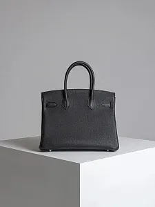 Hermès Cумка Birkin 30 Black Togo Palladium Hardware - фото 5