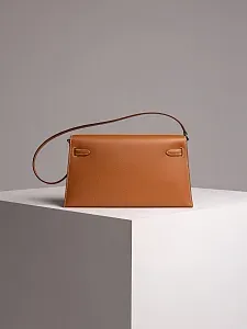 Hermès Сумка Kelly Elan Gold Madame Palladium Hardware - фото 4