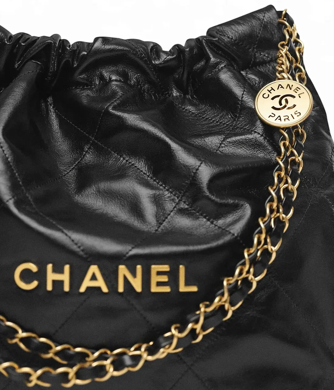 Chanel Сумка Mini 22 Black - фото 3