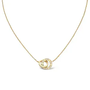 Cartier Кулон Love, paved Men Yellow Gold - фото 1