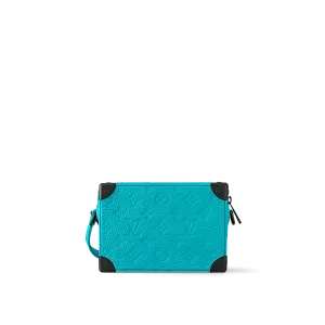 Louis Vuitton Сумка Mini Soft Trunk Turquoise - фото 3