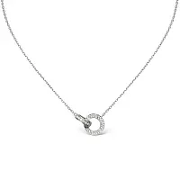 Cartier Кулон Love, paved Men White Gold - фото 1