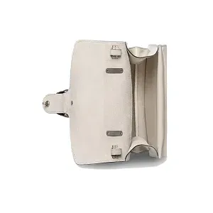 Gucci Мини-сумка с верхней ручкой Dionysus Light Grey Patent - фото 3