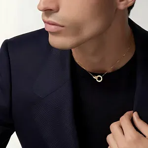 Cartier Кулон Love, paved Men Yellow Gold - фото 2
