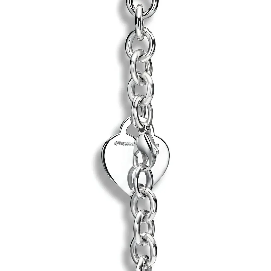 Tiffany & Co. Браслет 925 Sterling Silver Heart Charm Bracelet - фото 5