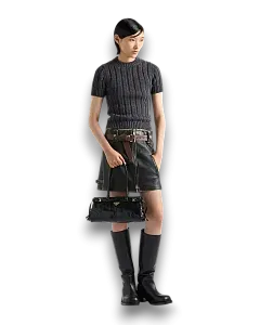 Prada Сумка Bonnie medium leather - фото 2