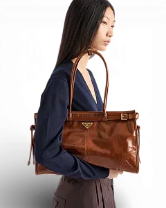 Prada Сумка Bonnie large leather - фото 8