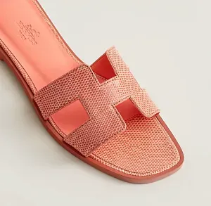 Hermès Сандалии Oran Joey Orange - фото 2