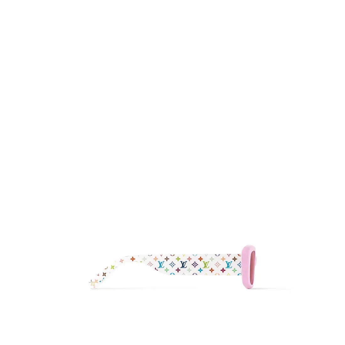 Louis Vuitton Солнцезащитные очки Multigram Cat Eye TM x Rose White - фото 3