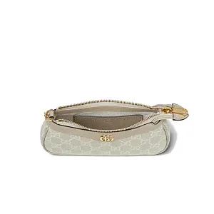 Gucci Мини-сумка Ophidia Beige / White - фото 3