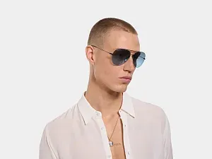 Gucci Солнцезащитные очки Pilot - фото 2
