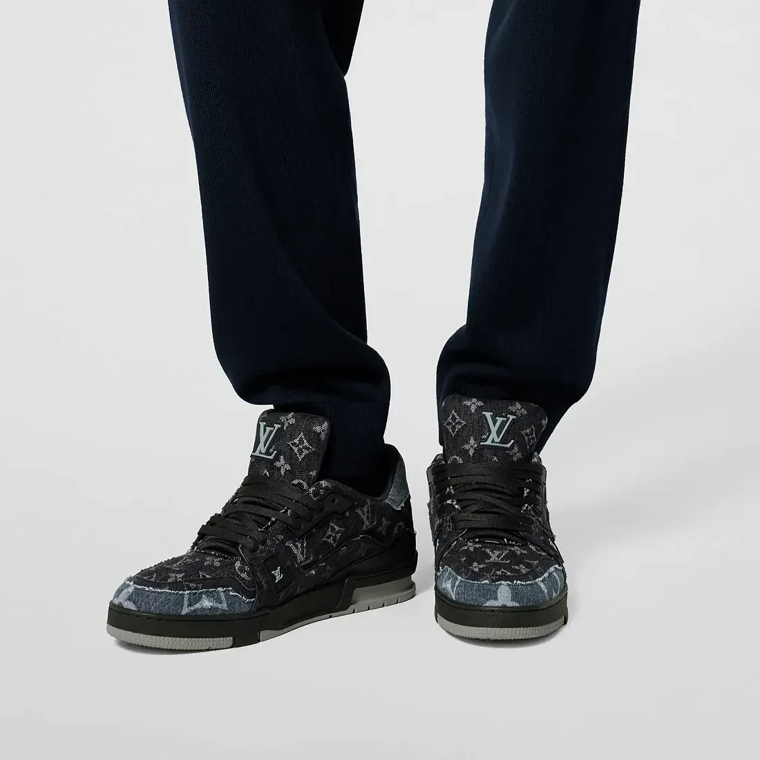 Louis Vuitton Кроссовки LV Trainer Black - фото 3