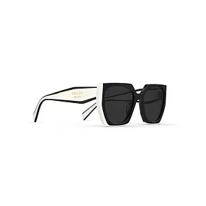 Prada Солнцезащитные очки Gray Tortoiseshell - фото 3