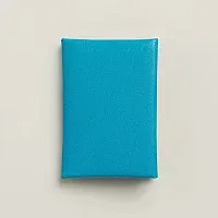 Hermès Кардхолдер Calvi Duo Bleu Frida - фото 1
