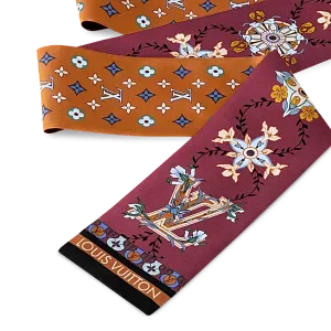 Louis Vuitton Шелковая лента Monogram Asnieres Bordeaux - фото 2