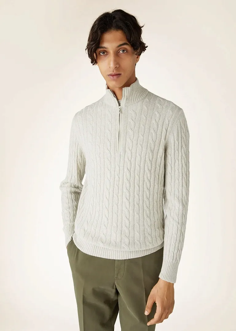 Свитер Loro Piana Natural Melange - фото 1